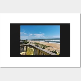 Outer Banks Beach View Posters and Art